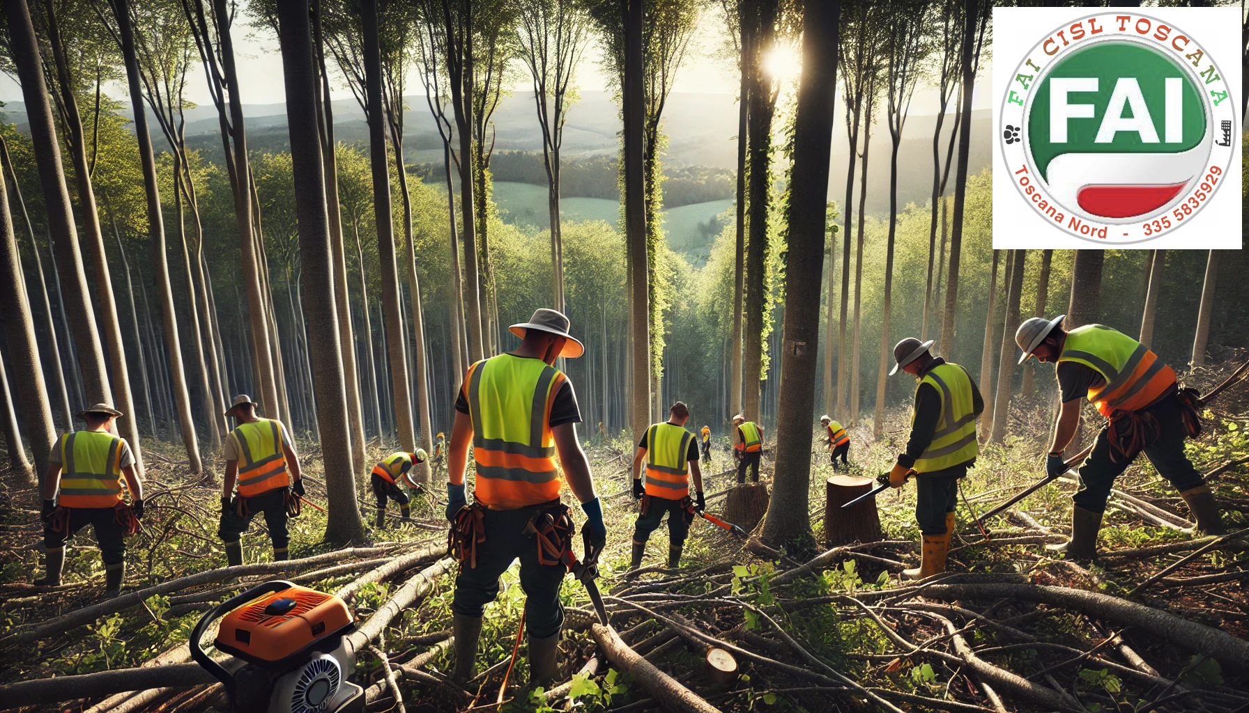 CORSO DI PREPARAZIONE ALLA SELEZIONE PER 5 OPERAI FORESTALI  UNIONE DI COMUNI MONTANA LUNIGIANA